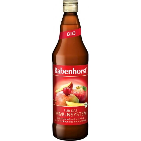 Rabenhorst sok wieloowocowy odporność 750 ml BIO cena 4,82$