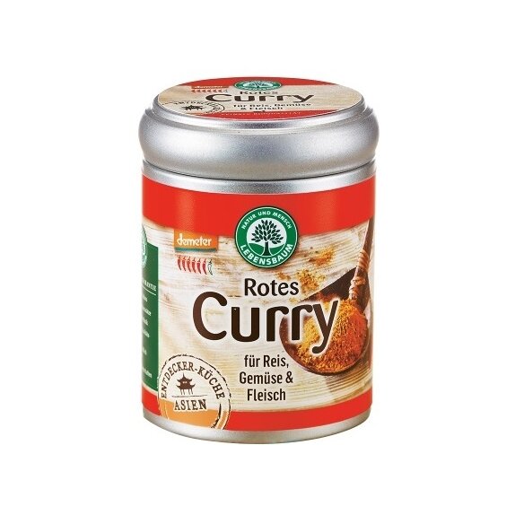 Przyprawa curry czerwone 55 g BIO Lebensbaum cena 23,82zł