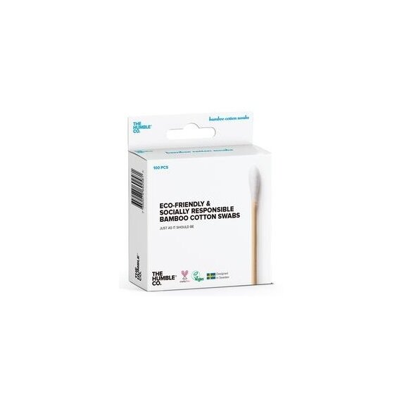 Humble Brush Patyczki higieniczne, bambusowe białe 100 szt cena €2,49
