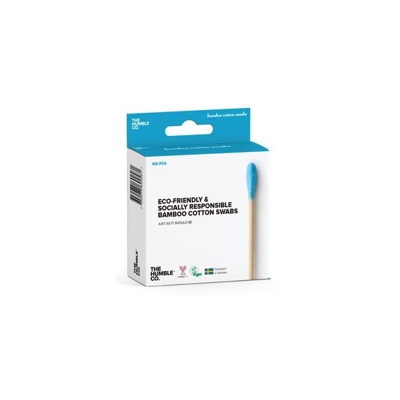 Humble Brush Patyczki higieniczne, bambusowe niebieskie 100 szt. cena 6,75zł