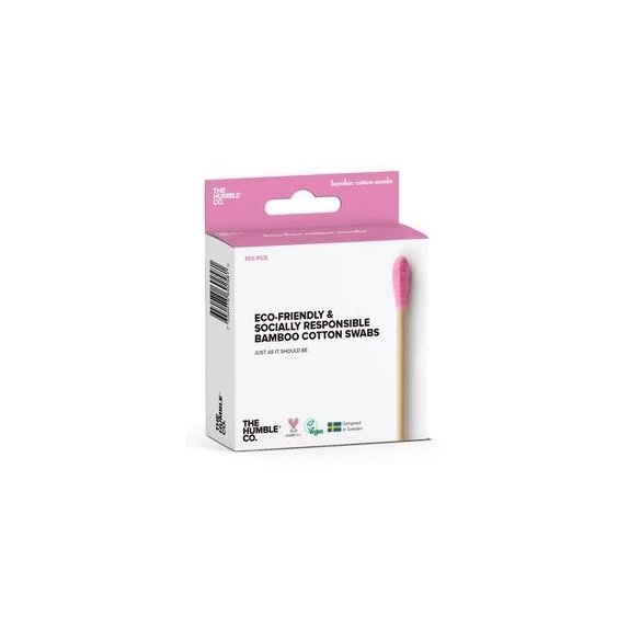 Humble Brush Patyczki higieniczne, bambusowe różowe 100 szt. cena 6,75zł