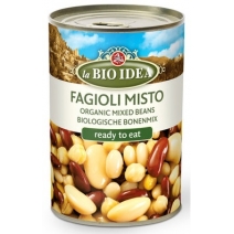 Fasola mix w puszce 400 g (240 g) BIO La Bio Idea