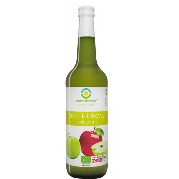Ocet jabłkowy niefiltrowany 700 ml BIO Bio Food cena 12,59zł
