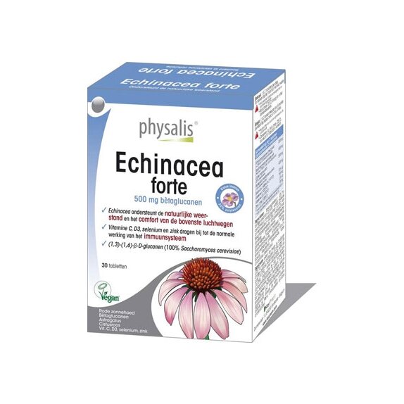 Echinacea forte (Jeżówka purpurowa) 30 tabletek Physalis  cena 43,99zł