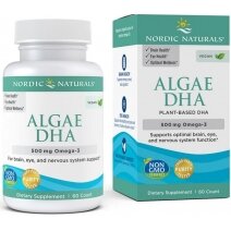 Algae Omega-3 DHA 500 mg 60 kapsułek Nordic Naturals 