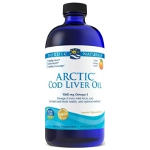 Olej z wątroby dorsza arktycznego, pomarańcza, 1060 mg 473 ml Nordic Naturals