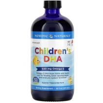 Nordic Naturals Children's DHA kwasy DHA dla dzieci 530mg smak truskawkowy 473ml