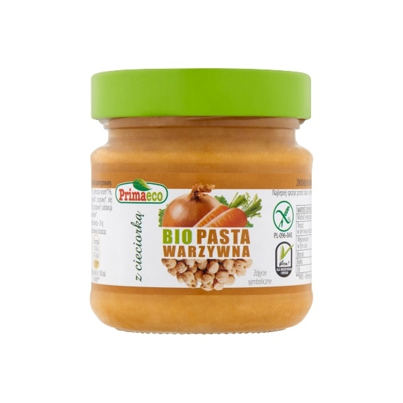 Pasztet warzywny z cieciorka 160 g BIO Primaeco cena 7,46zł