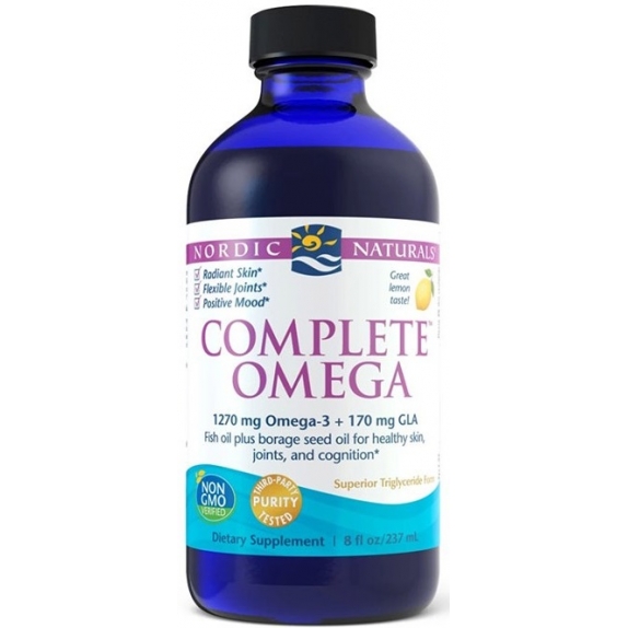 Nordic Naturals Complete Omega 1270 mg, cytryna, 237 ml   cena 34,56$