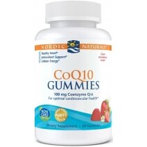 CoQ10 żelki 100 mg, truskawka, 60 sztuk Nordic Naturals