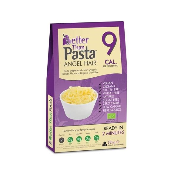 Makaron konjac angel hair bezglutenowy 385 g BIO Better Than Foods cena €1,90