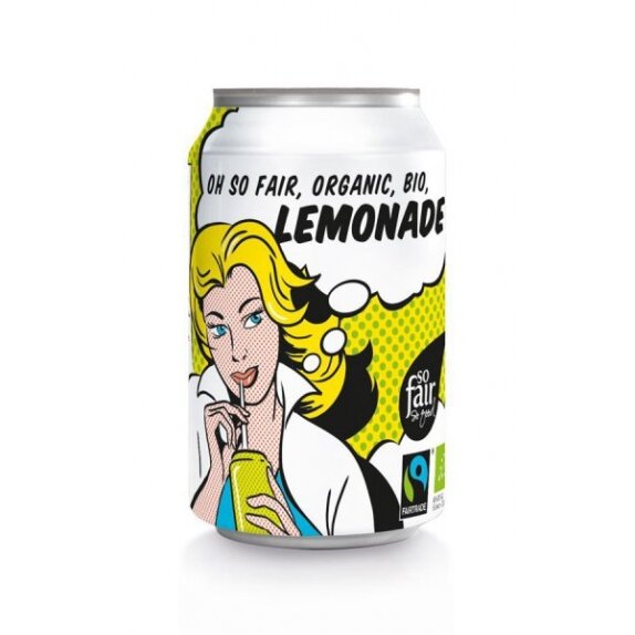 Lemoniada w puszce 330 ml BIO Oxfam ft cena 8,65zł
