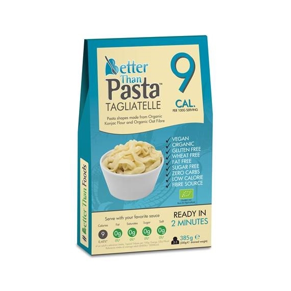 Makaron konjac tagliatelle bezglutenowy 385 g BIO Better Than Foods cena 8,40zł