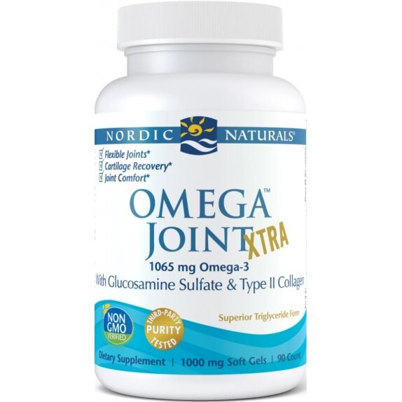 Nordic Naturals Omega Joint Xtra 1065 mg, 90 kapsułek cena 220,64zł