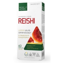 Medica Herbs reishi wyciąg 450 mg 60 kapsułek