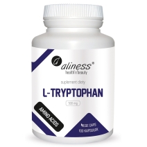 Aliness l-tryptophan 500 mg 100 Vege kapsułek