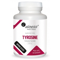 Aliness N-Acetyl-Tyrosine 500 mg 100 Vege Kapsułek