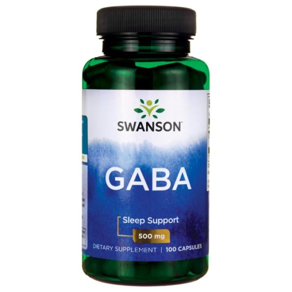 Swanson gaba 500 mg 100 kapsułek cena 27,90zł