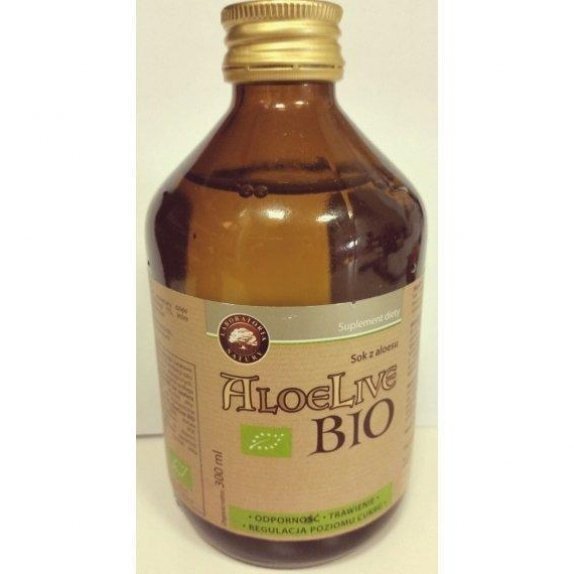 AloeLive sok z aloesu 300 ml Laboratoria Natury cena 14,79zł