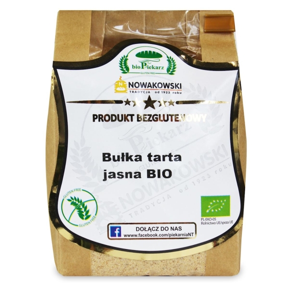 Bułka tarta bezglutenowa 300 g BIO BioPiekarz cena €1,89