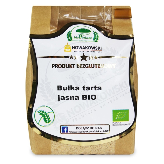 Bułka tarta bezglutenowa 300 g BIO BioPiekarz cena €1,89