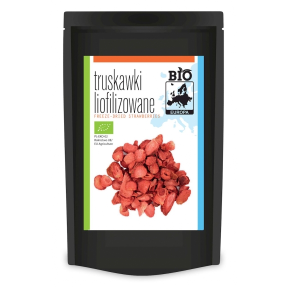 Truskawki liofilizowane 30 g BIO Bio Planet seria Europa  cena 26,59zł