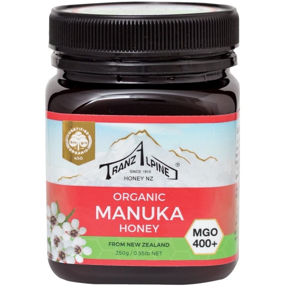 Miód manuka MGO 400+ 250 g BIO Tranzalpine cena 233,75zł