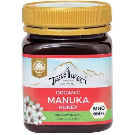 Miód manuka MGO 550+ 250 g BIO Tranzalpine cena 329,70zł