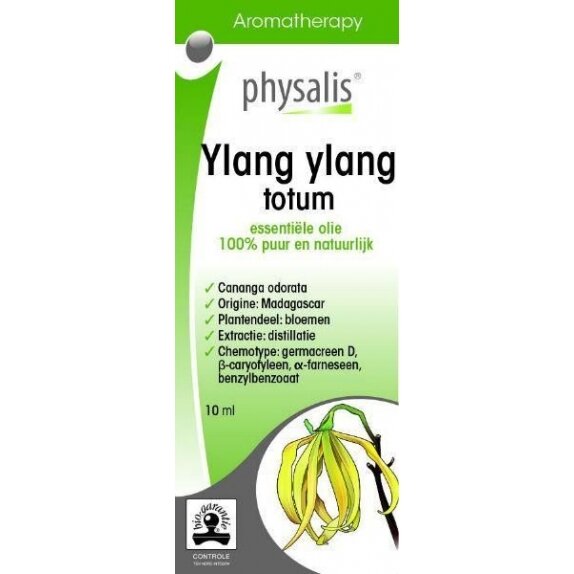 Olejek eteryczny Ylang Ylang Totum (Jagodlin wonny) EKO 10 ml Physalis cena 43,05zł