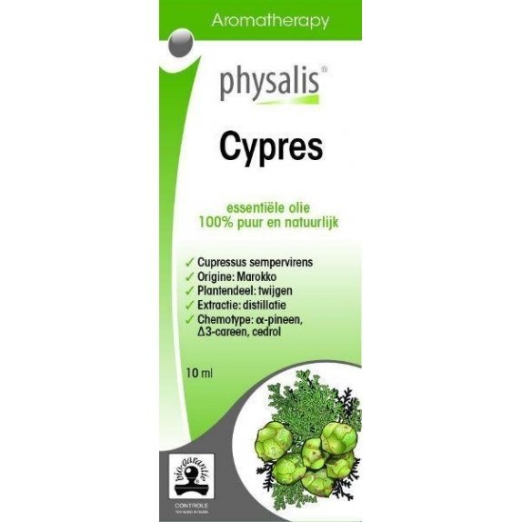 Olejek eteryczny Cypres (Cyprys) EKO 10 ml Physalis cena €6,99
