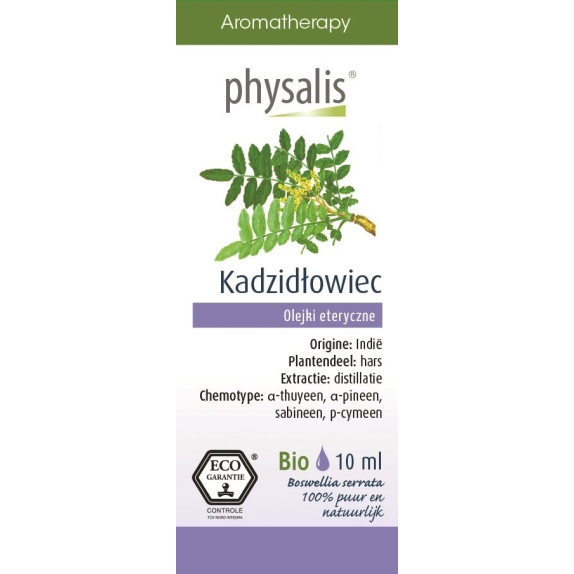 Olejek eteryczny kadzidłowiec 10 ml BIO Physalis cena 35,55zł