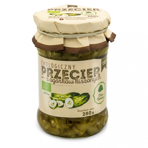 Przecier z ogórków kiszonych 280g BIO Dary Natury cena €1,82