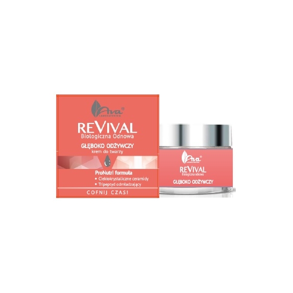 Ava ReVival Głęboko odżywczy krem do twarzy 50 ml cena 9,56$