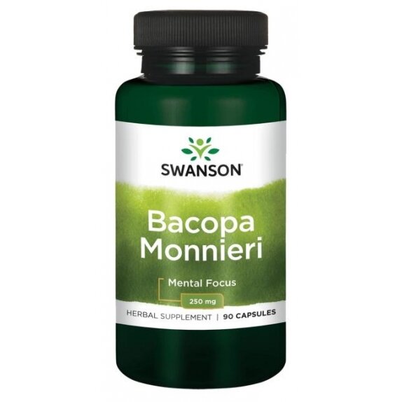Swanson bacopa monniera BaCognize 90 kapsułek cena 55,00zł