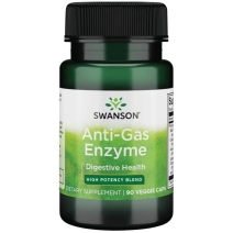 Swanson Anti-Gas Enzyme 123 mg 90 kapsułek