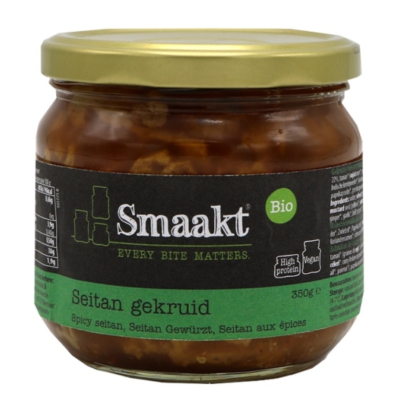 Seitan z przyprawami w zalewie BIO 350 g Smaakt cena 17,99zł