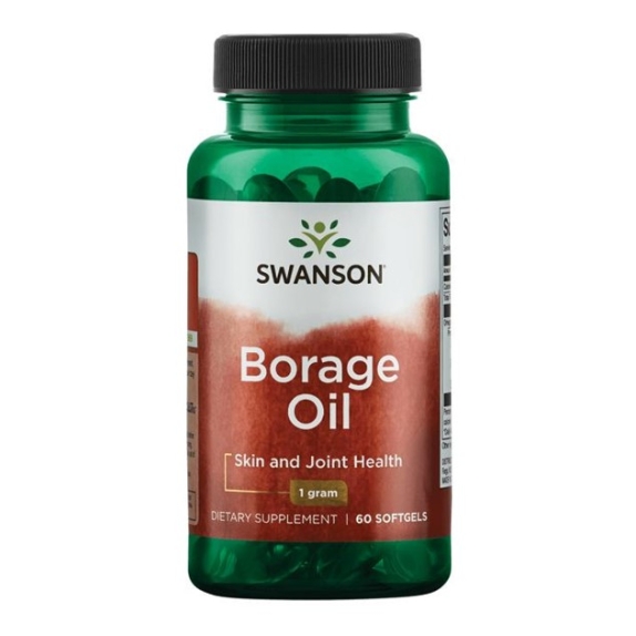 Swanson borage oil 60 kapsułek cena 12,88$
