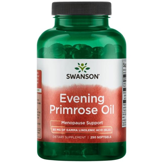 Swanson EPO olej z wiesiołka 500mg 250 kapsułek cena €23,55