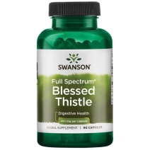 Swanson full spectrum blessed thistle 400 mg 90 kapsułek