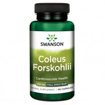 Swanson FS Coleus Forskohlii 400mg 60 kapsułek