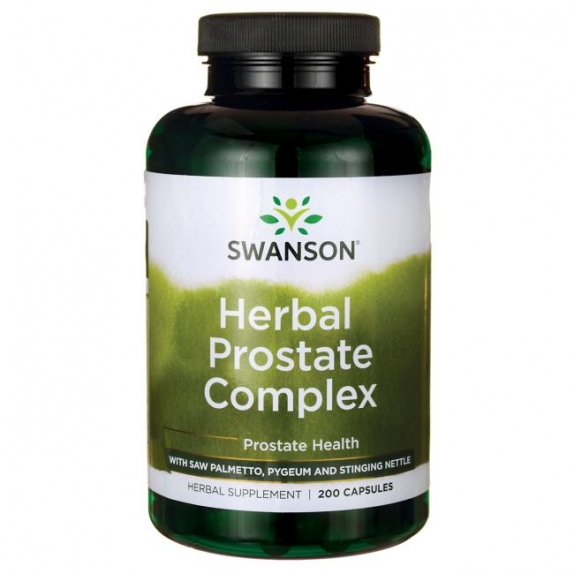 Swanson Herbal Prostate Complex 200 kapsułek cena 30,21$