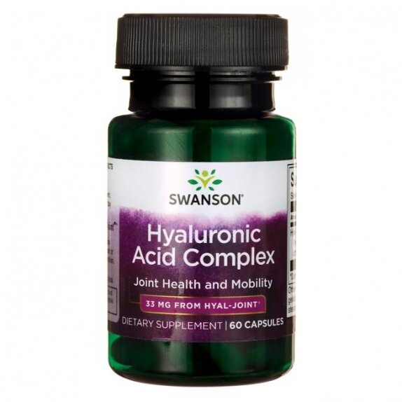 Swanson hyaluronic acid complex 60 kapsułek cena 22,38$