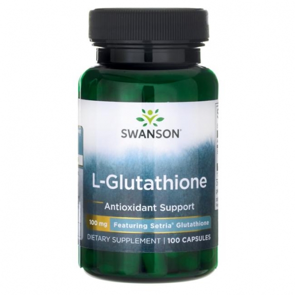 Swanson l-glutation 100 mg 100 kapsułek PROMOCJA cena 18,22$