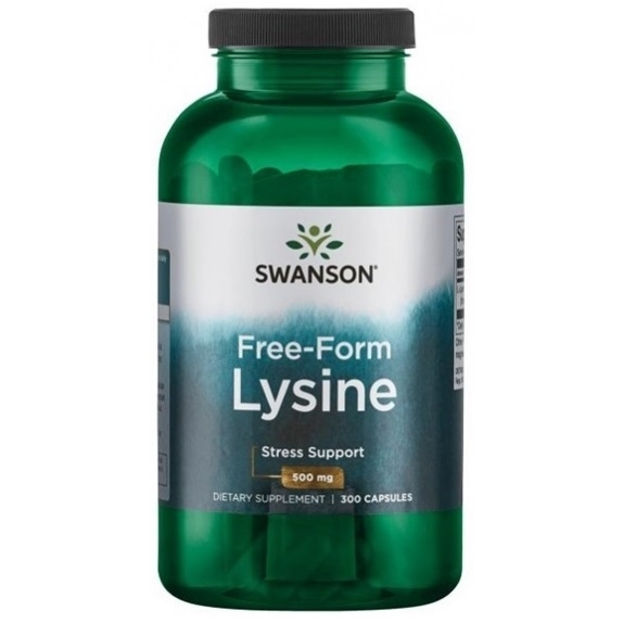 Swanson L-Lizyna 500mg 300kapsułek cena 63,00zł