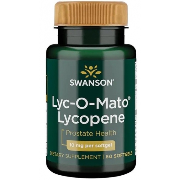 Swanson lyc-o-mato likopen 10 mg 60 kapsułek cena 75,00zł