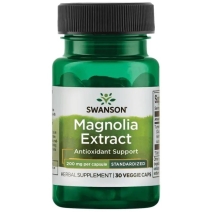 Swanson Magnolia lekarska ekstrakt 200mg 30 kapsułek