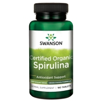 Swanson spirulina certified 180 tabletek 