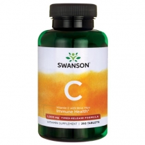 Swanson witamina C 1000 z RH przedłużonym działaniem 250 tabletek