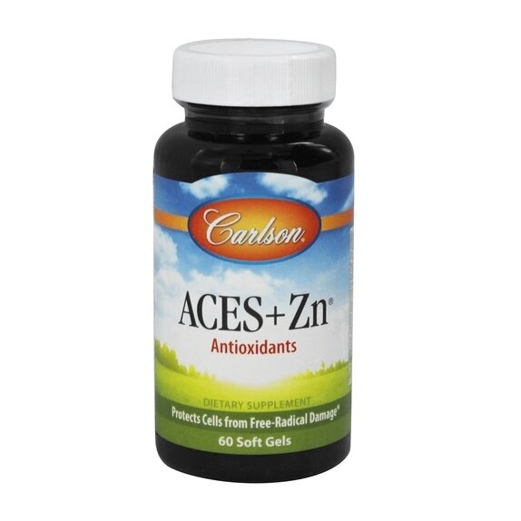 Carlson Labs ACES + Zn 60 kapsułek cena 22,87$