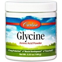 Carlson Labs glycine amino acid powder 100 g